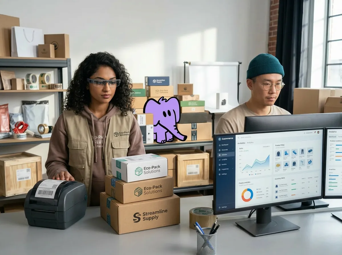 E-commerce team — alternate artwork for navigation and hub tiles