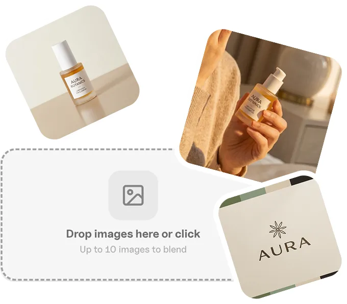 Upload or generate assets to start a design