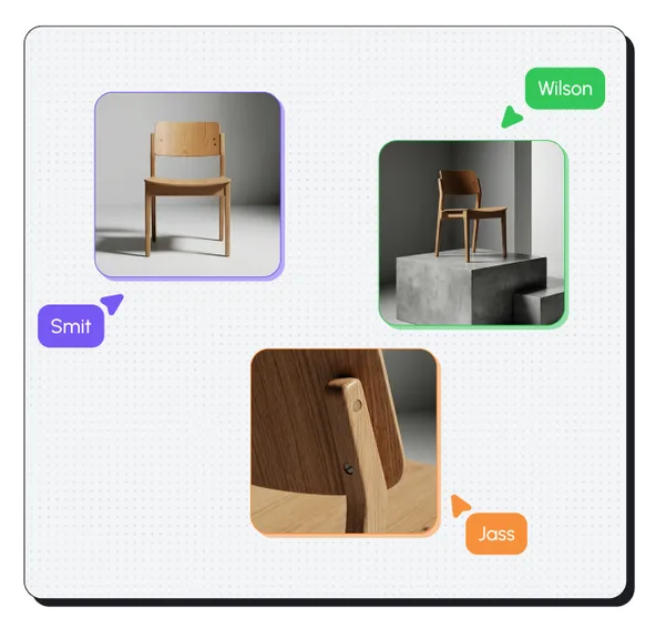 Live collaboration with real-time presence cursors