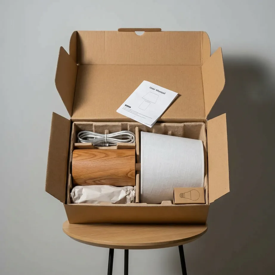 Product packaging close-up with small text and labels rendered clearly — variation 1
