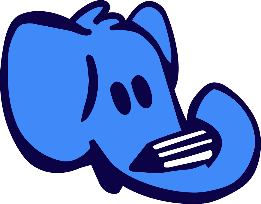 Hiding Elephant Character