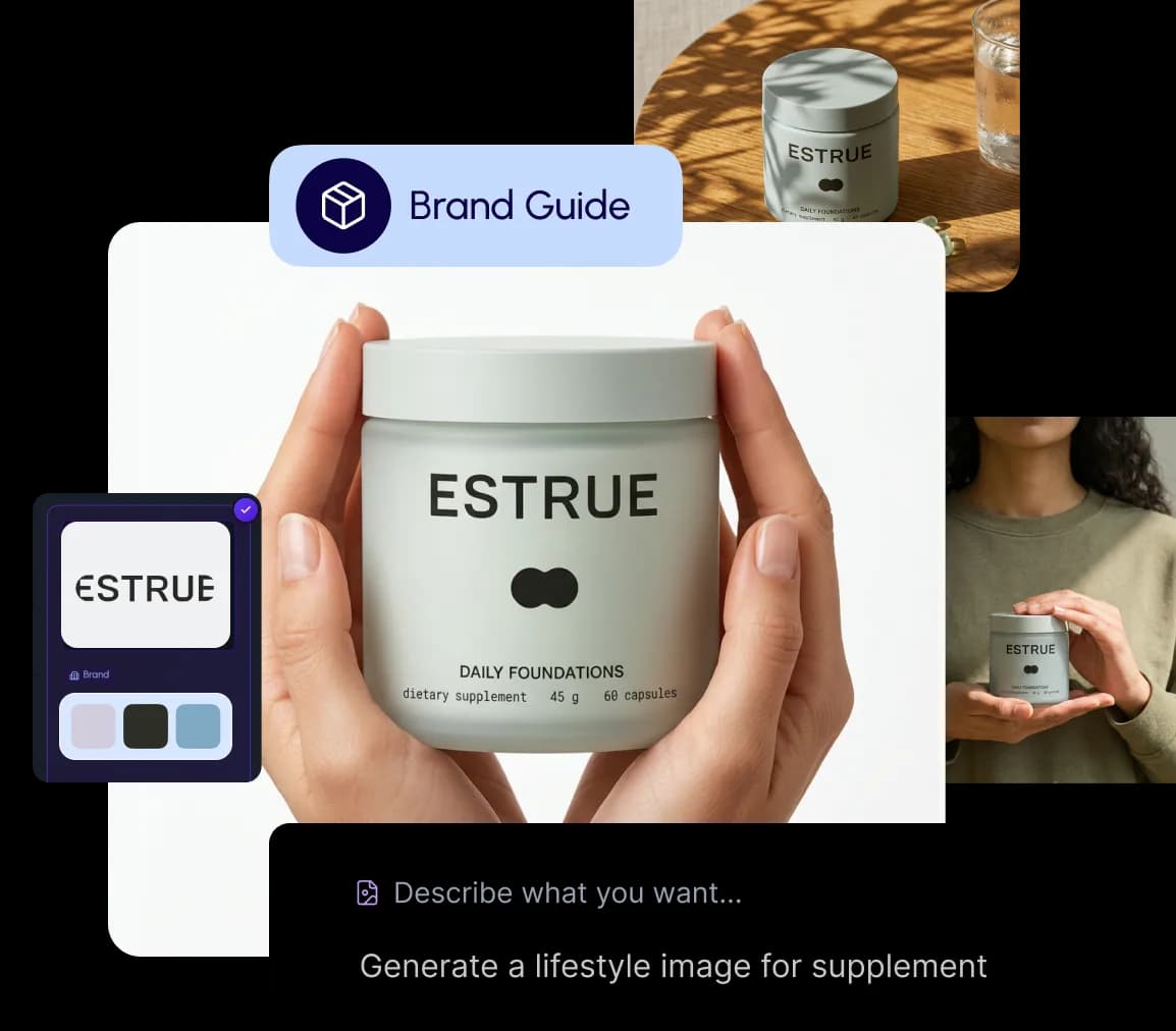 Hiding Elephant brand guide intelligence — Ellie learns your brand rules and visual style
