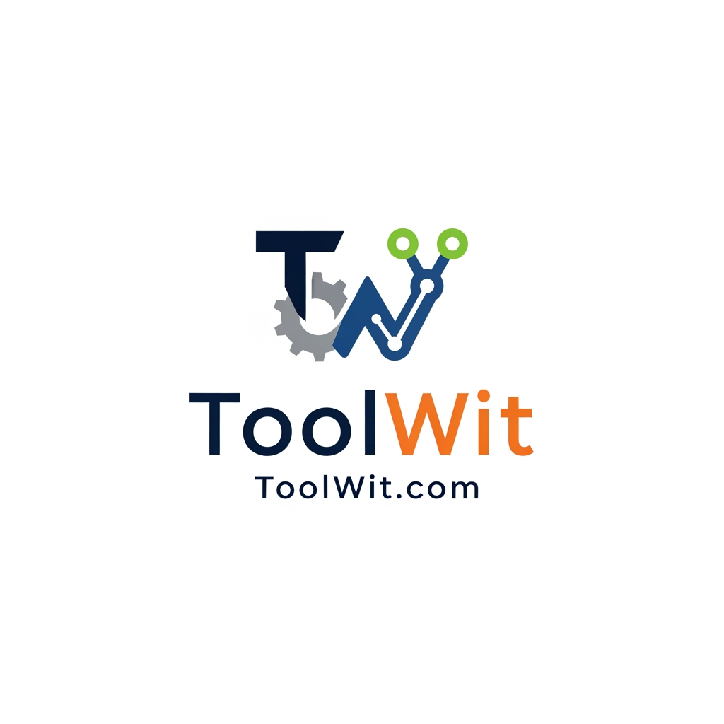 AI Logo Design by Hiding Elephant for hey create a logo image of this content Brand Name:- ToolWit Domain :- ToolWit.com ToolWit.com is a SaaS marketplace where businesses can discover, license, and launch white-label tech products- from marketing tools to automation suites and niche SaaS solutions- under their own brand.
