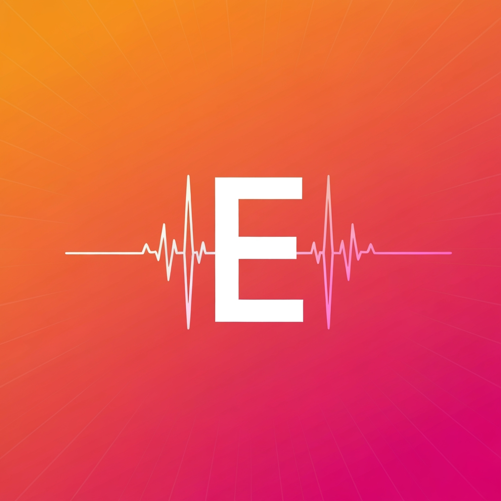 AI Logo Design by Hiding Elephant for A radiating E with pulse waves → signal strength + influence.

Palette: orange → pink gradient (energy + creativity).