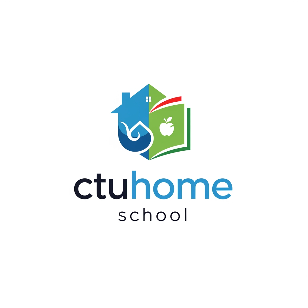 AI Logo Design by Hiding Elephant for ctuhome school logo only icone