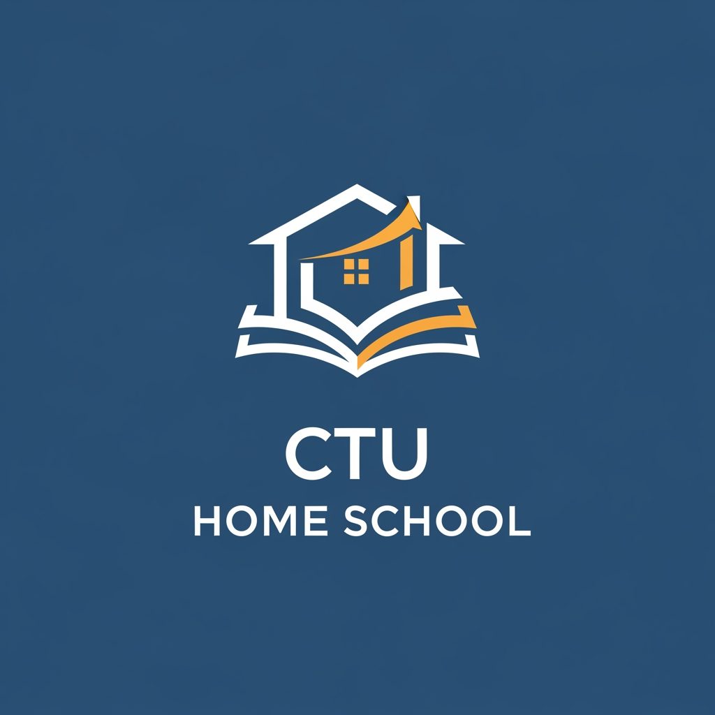 AI Logo Design by Hiding Elephant for ctuhome school logo only icone