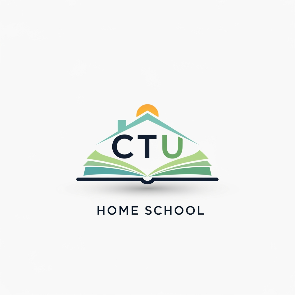 AI Logo Design by Hiding Elephant for ctuhome school logo only icone