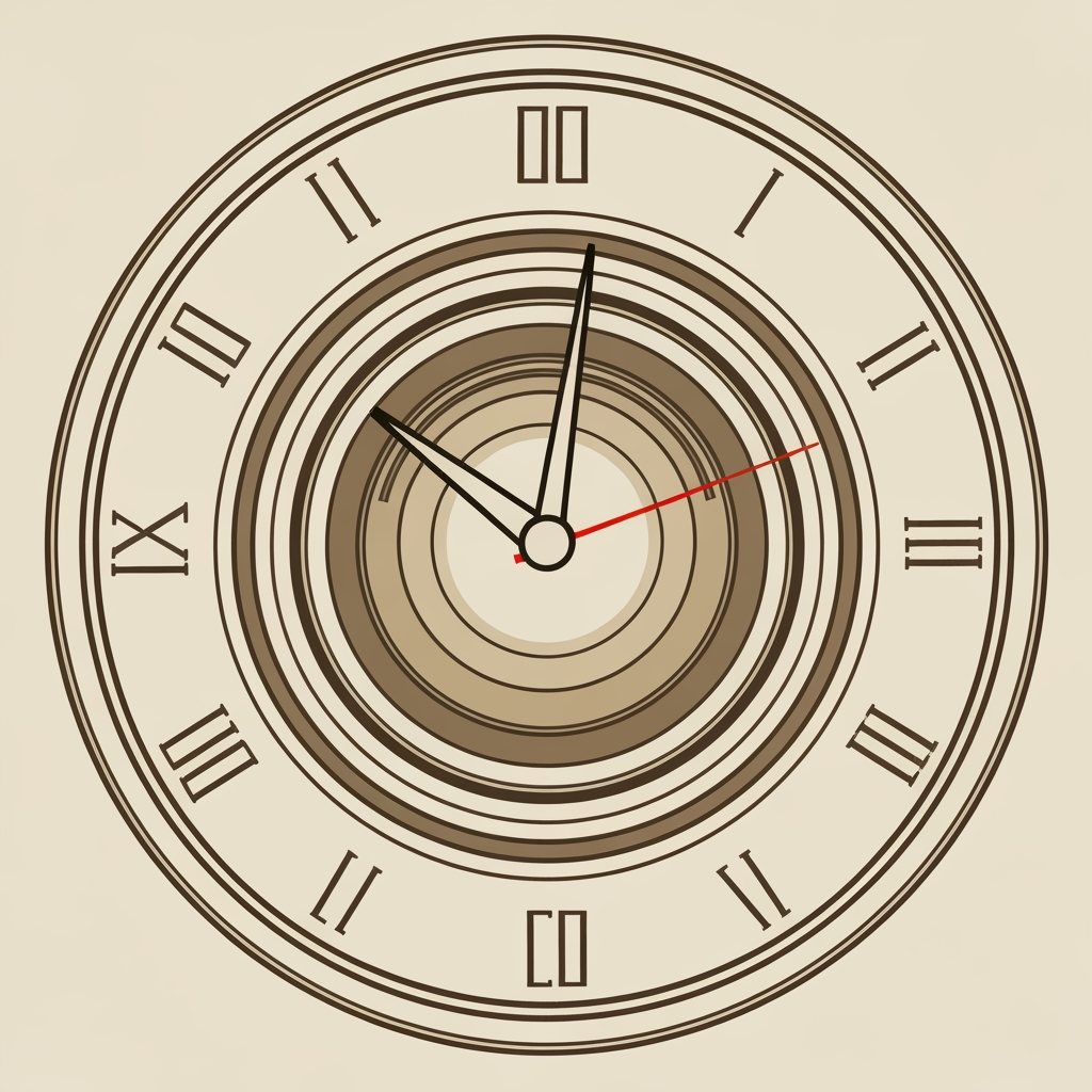 AI Logo Design by Hiding Elephant for make picture of the world as a clock