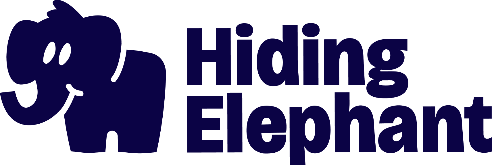 Two-line wordmark (dark blue)